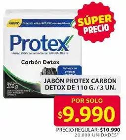 Ara Protex jabón carbón detox oferta