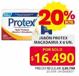 Ara Protex jabón macadamia oferta