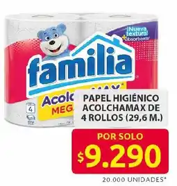 Ara Familia papel higiénico meg acolchamax oferta