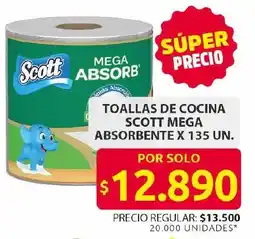 Ara Scott mega toallas de cocina absorbente oferta
