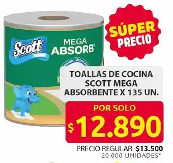 Ara Scott mega toallas de cocina absorbente oferta
