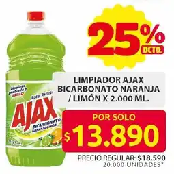 Ara Ajax limpiador bicarbonato oferta