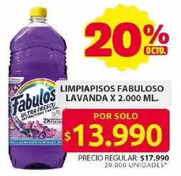 Ara Fabulos limpiapisos lavanda oferta