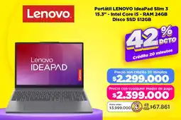 Alkomprar Lenovo Portátil IdeaPad Slim 3 15.3" oferta