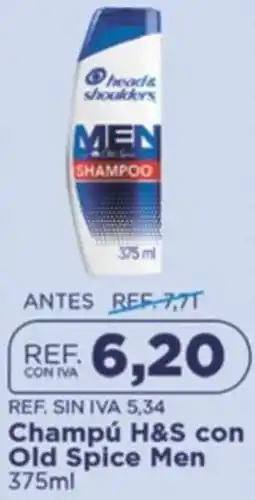 FarmaTodo H&S Champú con old spice men oferta