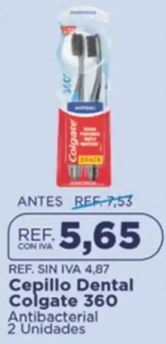 FarmaTodo Colgate 360 cepillo dental antibacterial oferta