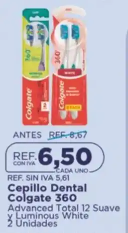 FarmaTodo Colgate 360 cepillo dental oferta