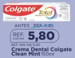 FarmaTodo Colgate crema dental clean mint oferta