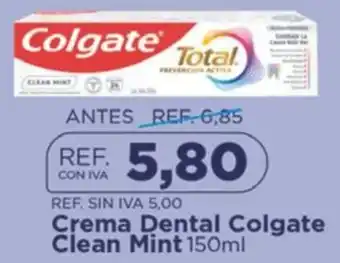 FarmaTodo Colgate crema dental clean mint oferta