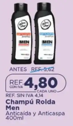 FarmaTodo Champú Rolda Men oferta