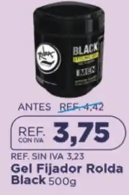 FarmaTodo Black gel fijador rolda oferta
