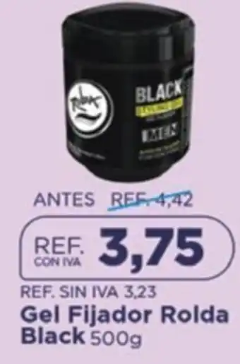 FarmaTodo Black gel fijador rolda oferta