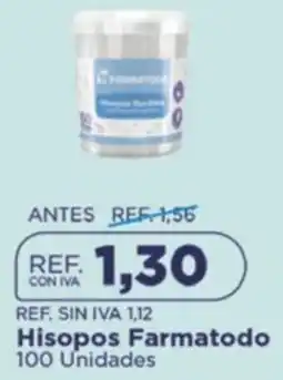 FarmaTodo Farmatodo hisopos oferta