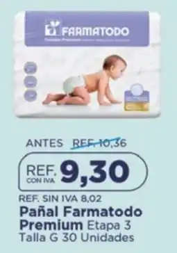 FarmaTodo Farmatodo premium pañal oferta