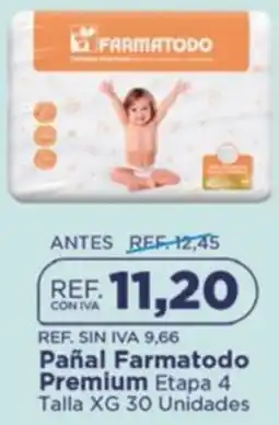 FarmaTodo Farmatodo premium pañal oferta