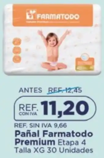 FarmaTodo Farmatodo premium pañal oferta