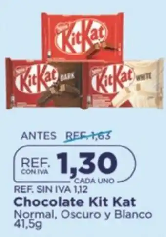 FarmaTodo Kit kat chocolate normal, oscuro y blanco oferta