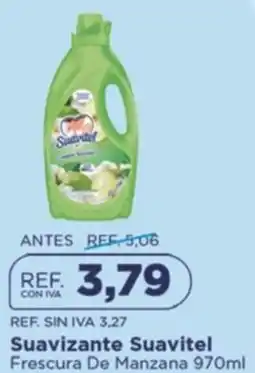 FarmaTodo Suavizante suavitel frescura de manzana oferta