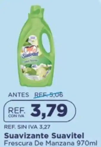 FarmaTodo Suavizante suavitel frescura de manzana oferta