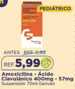 FarmaTodo Amoxicilina - ácido clavulánico oferta
