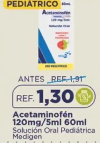 FarmaTodo Acetaminofén oferta