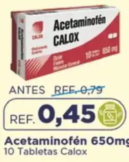 FarmaTodo Acetaminofén calox oferta
