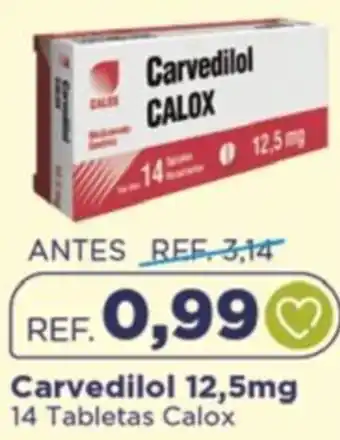 FarmaTodo Carvedilol calox oferta