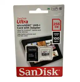 Falabella Tarjeta de Memoria Sandisk Micro Sd 256 GB Clase 10 oferta