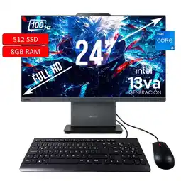 Falabella ThinkCentre Neo 50a 24 Gen 5 Intel Core I5 13420H SSD 256GB 8GB 23.8" FHD oferta