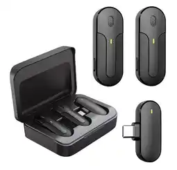 Falabella Micrófono para Celular Inalámbrico Doble iphone y Android oferta