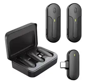 Falabella Micrófono para Celular Inalámbrico Doble iphone y Android oferta