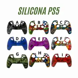Falabella Funda Protector En Silicona De Diseños Compatible Control Ps5 oferta