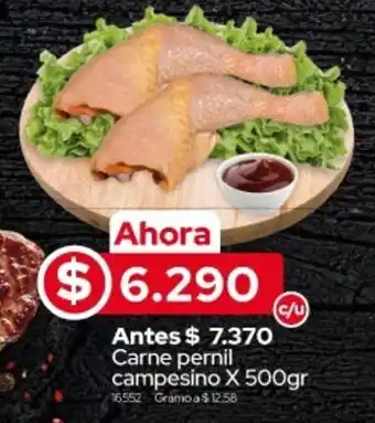 La Vaquita Supermercados Carne pernil campesino oferta