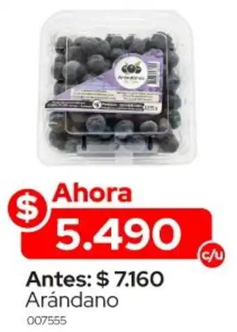 La Vaquita Supermercados Arándano oferta