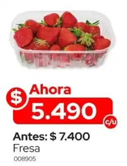 La Vaquita Supermercados Fresa oferta