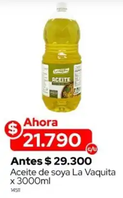 La Vaquita Supermercados Aceite de soya la vaquita oferta
