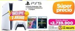 Alkomprar PS5 Consola estándar 1tb oferta