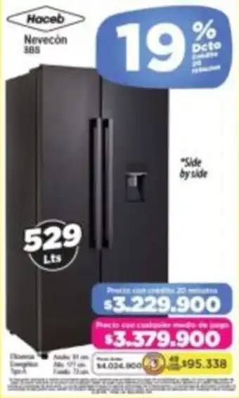 Alkomprar Haceb nevecón oferta
