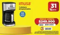 Alkomprar Imusa cafetera programable oferta