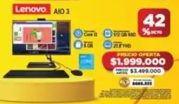 Alkomprar Lenovo AIO 3 oferta