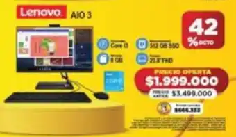 Alkomprar Lenovo AIO 3 oferta