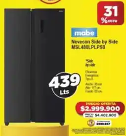 Alkomprar Mabe nevecón side by side oferta