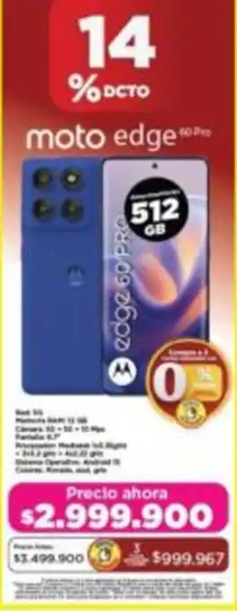 Alkomprar Moto edge 60 pro oferta
