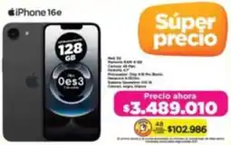 Alkomprar iPhone 16e oferta