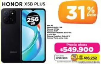 Alkomprar Honor X5B plus oferta