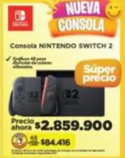 Alkomprar Consola nintendo switch 2 oferta