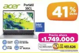 Alkomprar Acer portátil 30CL oferta