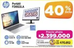 Alkomprar Hp portátil FD0022LA oferta