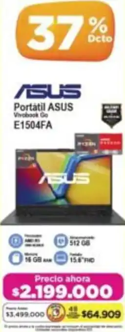 Alkomprar Asus portátil vivobook Go oferta