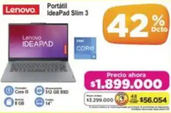 Alkomprar Lenovo portátil ideapad slim 3 oferta